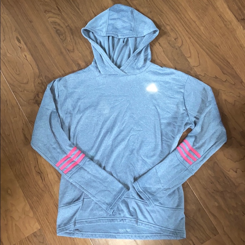 light grey adidas sweatshirt